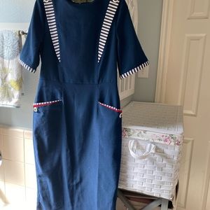 Bettie Page sailor dress XL